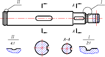 - 局部放大图画法