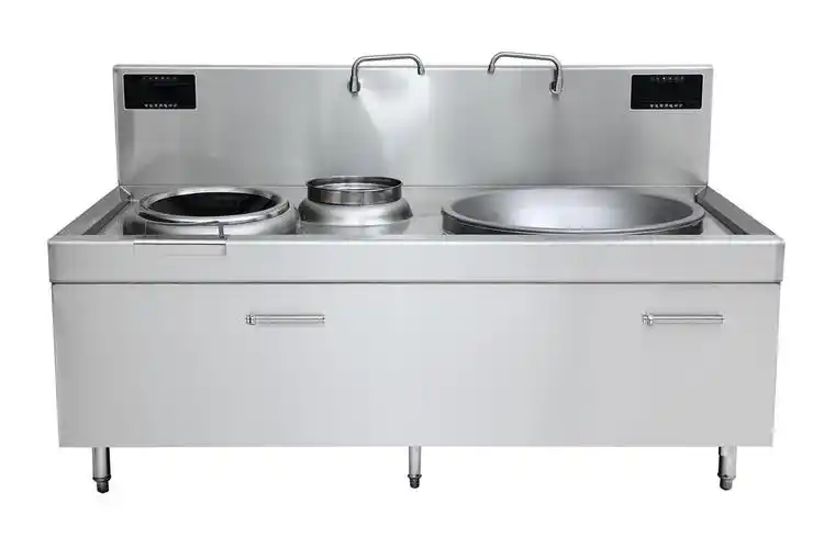 方宁商用电磁炉双头电磁大炒锅 双眼电磁大锅灶