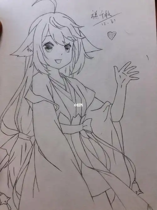 狐妖小红娘临摹涂山苏苏