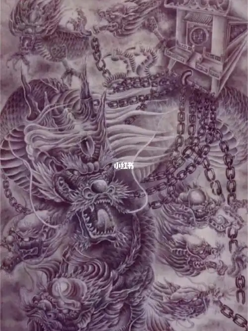 五鬼拉棺纹身图纸,鬼扛棺材纹身图案大全-图片大观-奇异网