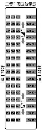 求g7662动车座位分布图