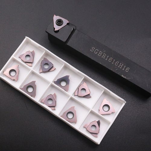 鑫灰灰数控车床刀具外圆切槽刀片卡簧槽切刀浅槽切刀硬质合金刀头tgf