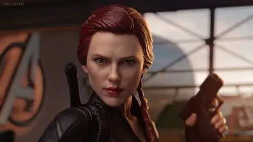 《复仇者联盟4:终局之战》黑寡妇1:6比例珍藏人偶实物图