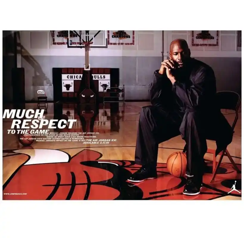 air jordan 16球鞋海报.michael jord - 抖音