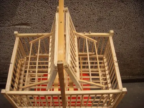 鸟具鸟笼捕鸟笼竹笼捕鸟网相思绣眼"滚笼鸟笼踏笼送挂钩