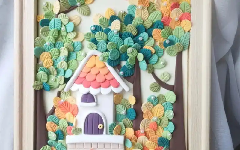 【超轻粘土】第二幅粘土画儿