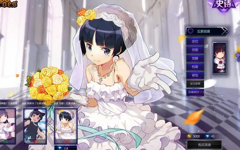 300英雄花嫁黑猫预览音效满好的