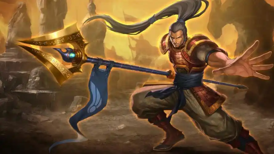 lol德邦总管赵信壁纸_光盾王朝的私人管家