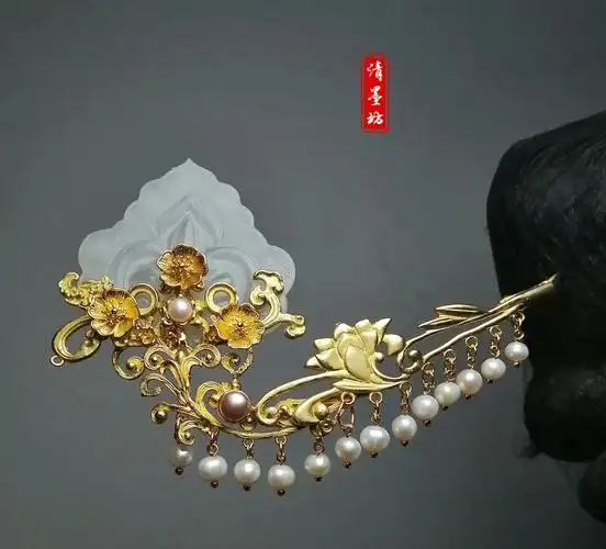 唐式如意复原原款簪唐制发发饰汉服头饰诃子cosplay配件