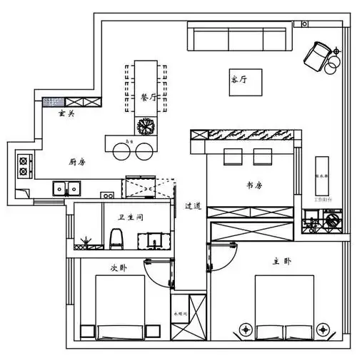 家装设计平面图