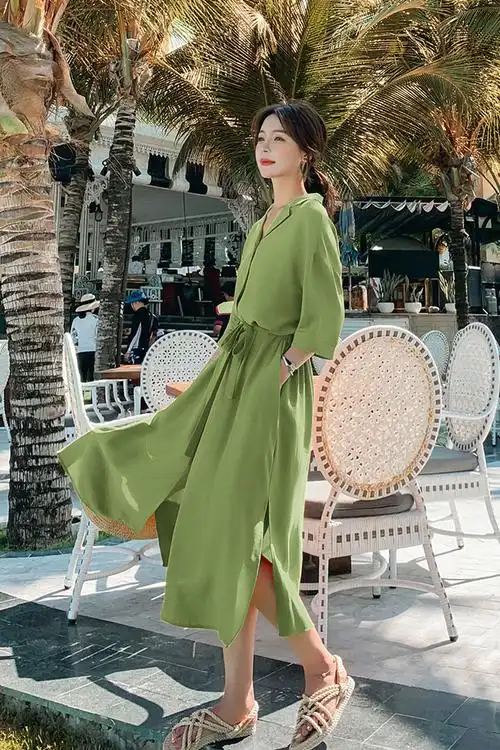 连衣裙夏季长裙