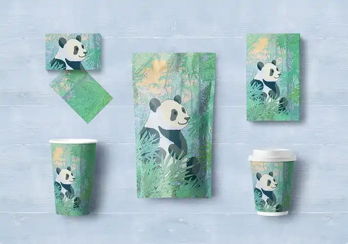 大熊猫数字艺术创意设计大赛参赛作品