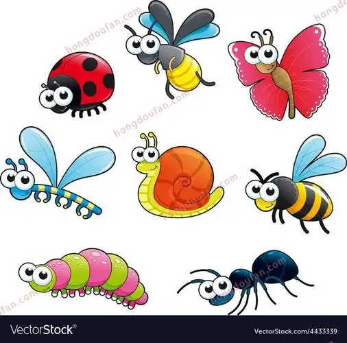 标签害虫,害虫简笔画,毛毛虫简笔画,牛,瓢虫简笔画,蚂蚁,蚂蚁简笔画