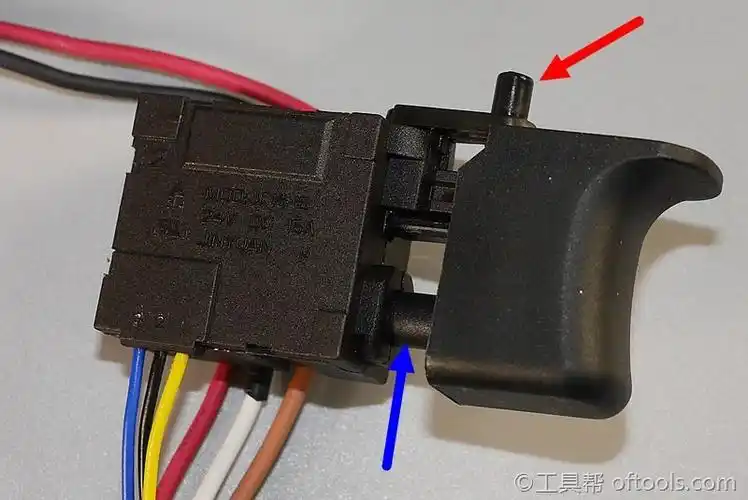 21,大有5230锂电冲击钻无极调速开关