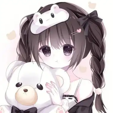 甜美少女可爱萌头像动漫