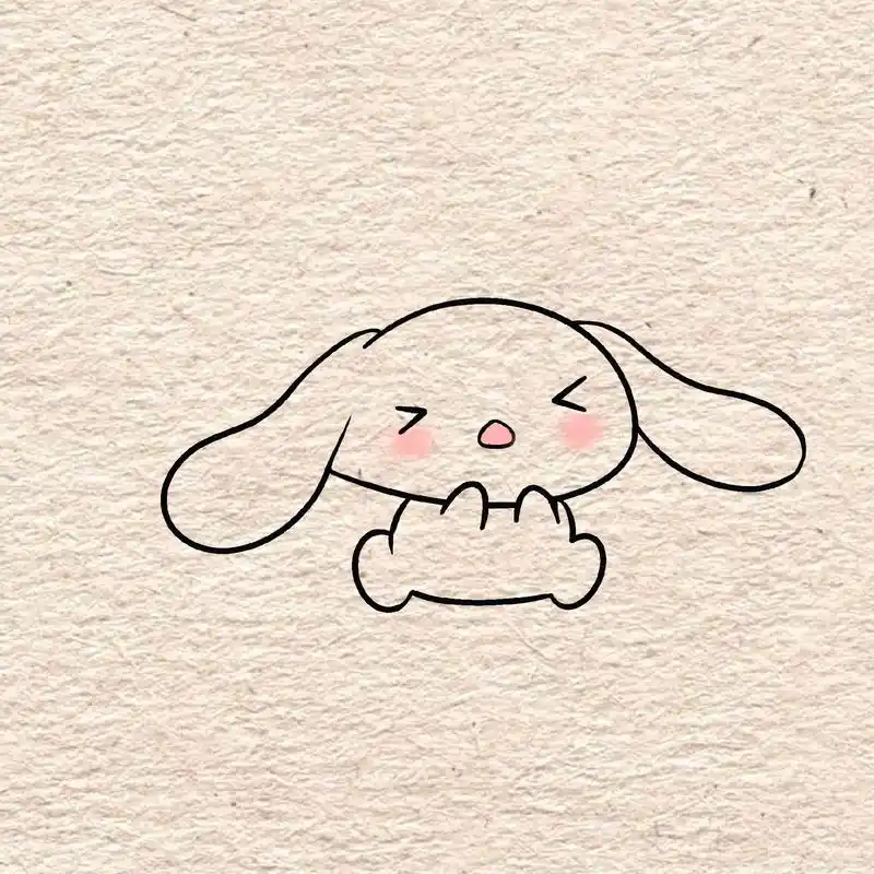 每日一个简笔画07玉桂狗简笔画