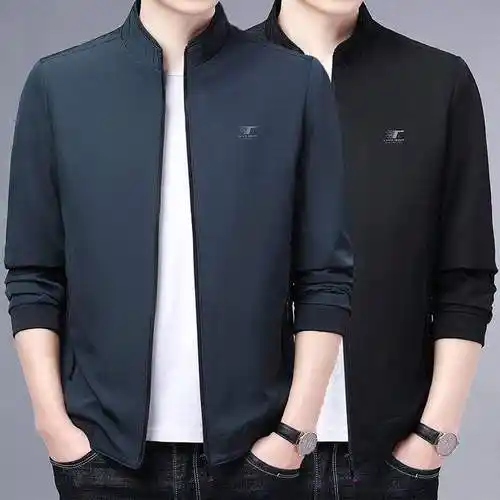 京东购物商城官网唯品会特卖品牌男装2021年春款休闲男士夹克外套