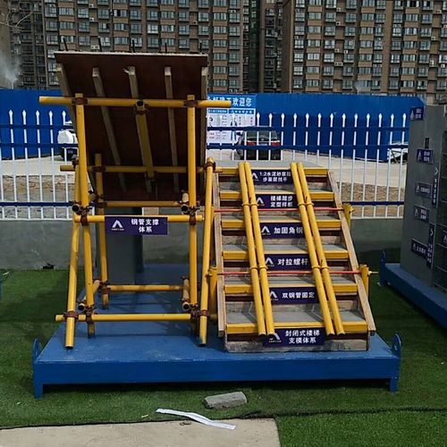建筑工地楼梯质量样板施工工程工法样板展示区样板厂家支持定制