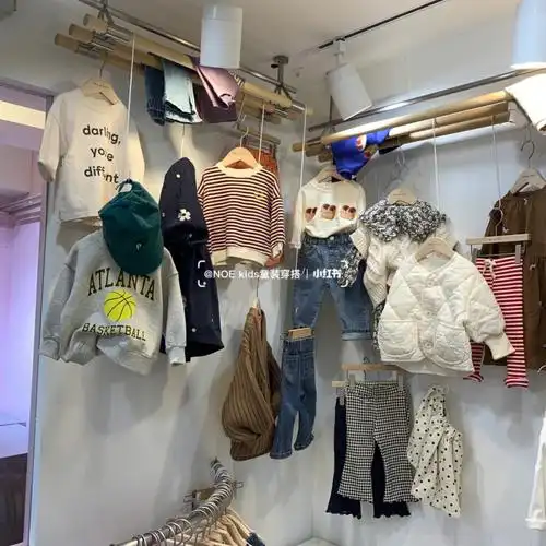 韩国童装档口实拍分享小小的地方装满精致