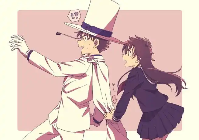 怪盗基德##黑羽快斗##中森青子##二次元