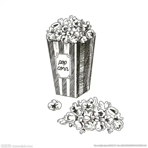 素描爆米花