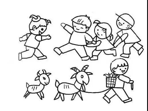 儿童才艺 简笔画 人物简笔画