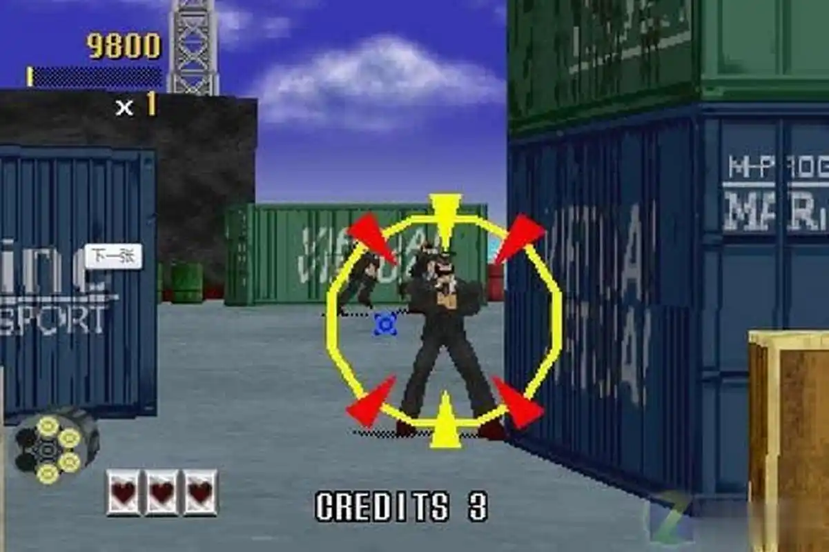 世嘉ss~最为经典的射击游戏大作之一《vr战警》