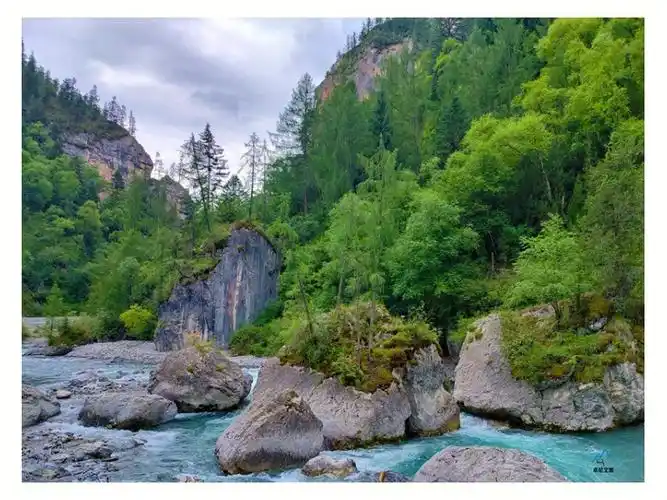 卓尼大峪沟一个被水滋养的圣境天堂