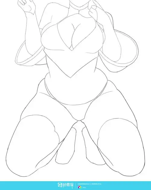 临摹女人体—女性人体结构知识提升训练举报