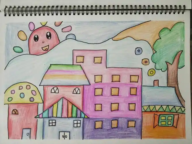 画画是我的最爱!它使我的生活变得丰富多彩.