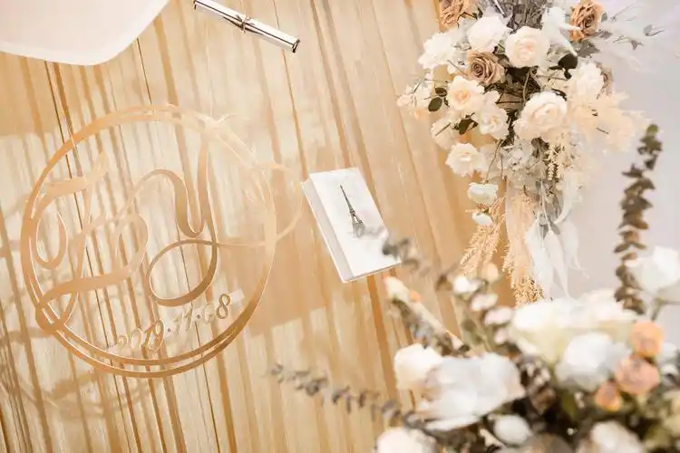 【舜槿定制】温馨简约香槟色婚礼