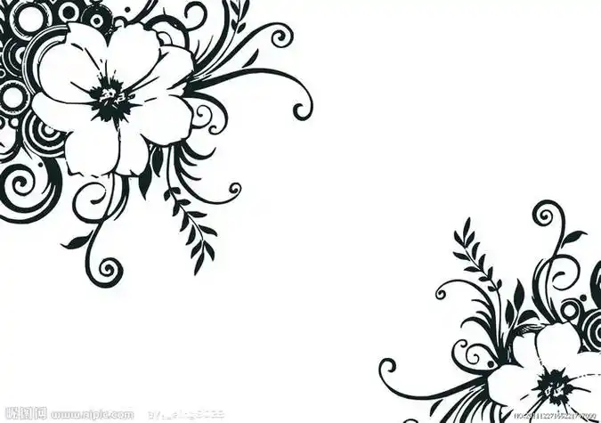黑板报花边简笔画大全手抄报装饰物简笔画花手抄报装饰物简笔画花黑板