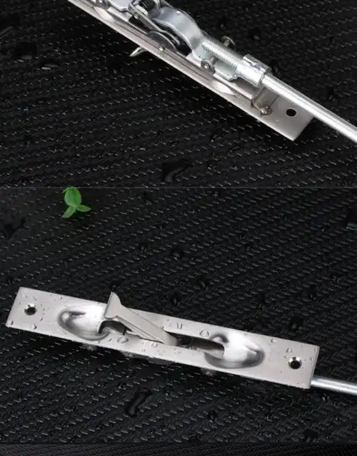 防盗门小门上下插销大门锁断桥铝门销子对开门防火天地防撬门隔断