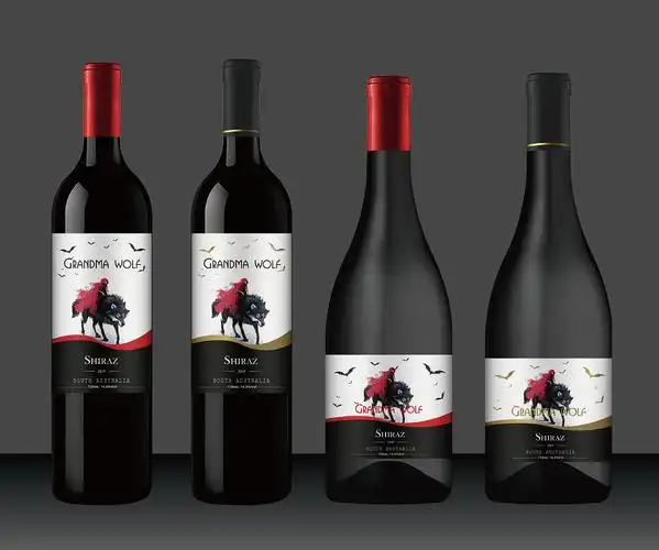 澳洲红酒酒标|平面|包装|亓习雨 - 原创作品 - 站酷 (zcool)