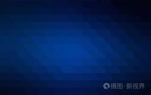 深蓝色矢量多边形插图由矩形组成. 为您的业务设计矩形.