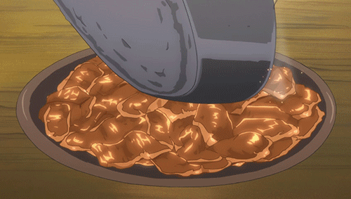 烤肉熟了肉香gif动图_动态图_表情包下载_soogif