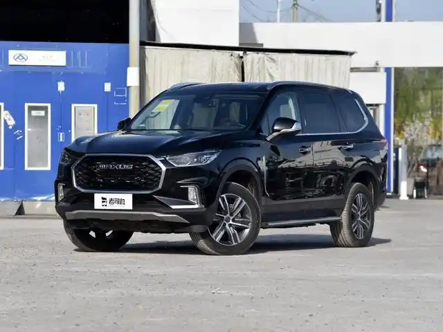 上汽大通进军suv市场吸睛的大7座实拍d90pro