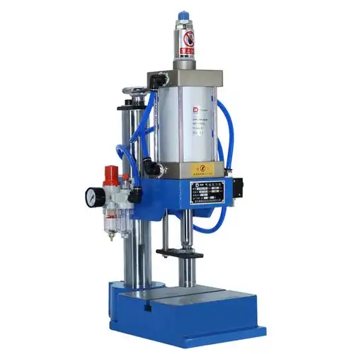 气动冲床小型纯气压压力机铆钉轴承压人手扳阀控制63型200kg500kg