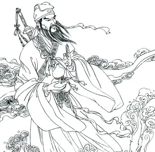 八仙吕洞宾图片