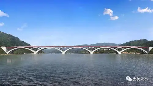 永泰县首座钢筋混凝土拱桥加快建设 有望2018年底通车