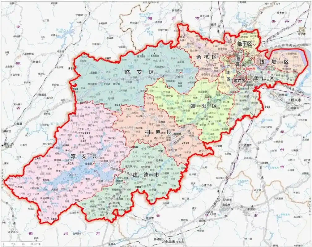 杭州部分行政区划优化调整正式启动实施