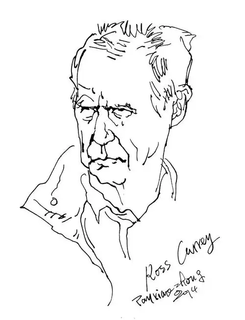 大虎.潘孝忠钢笔人物速写