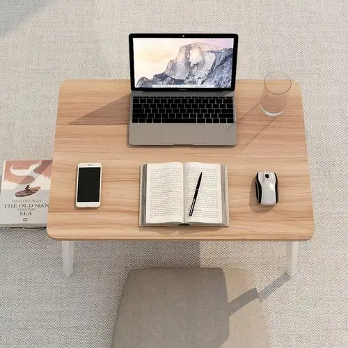 床上小桌桌子笔记本电脑桌宿舍可折叠懒人书桌加高电脑桌