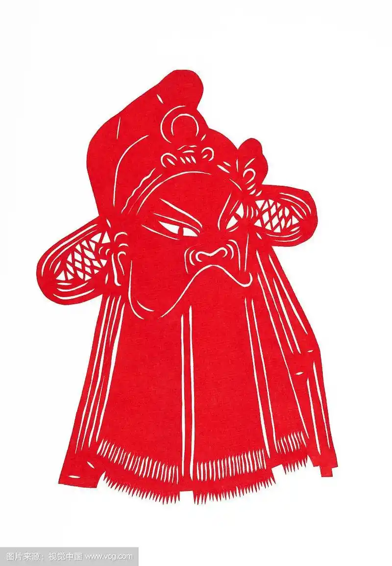 剪纸 脸谱