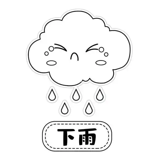 福建省天气预报简笔画_(天气预报简笔画图片大全图)