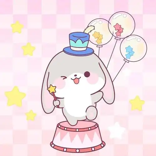 甜兔酱和泥萌兔六月图库更新