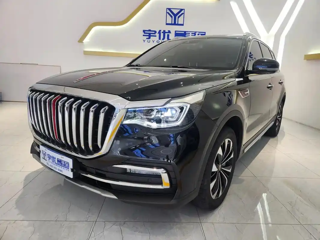 2021年红旗hs7   国货之光.2.0t两驱智联旗享版, - 抖音