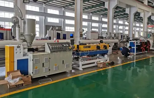 pe/pp/pvc塑料单壁波纹管生产线-管材生产线-需要全自动吹瓶机,查询吹