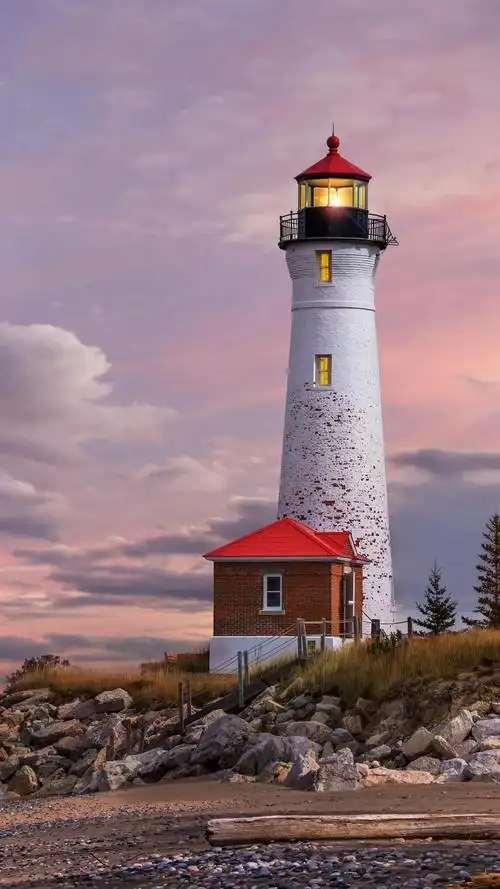 唯美的灯塔长明