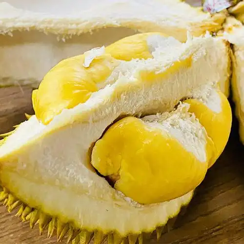 泰国巴掌榴莲 | 干干整整的,金黄漂亮,味太足了,细腻香滑甜,绵糯的